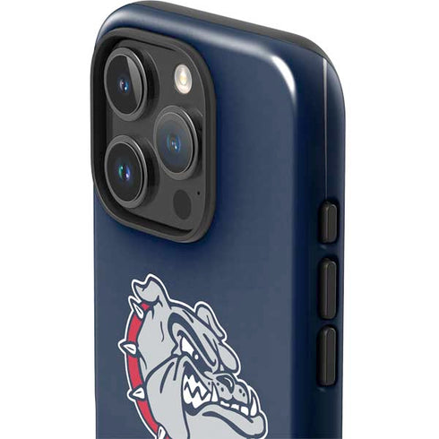 Gonzaga University Bulldog Logo iPhone 16 Pro Impact Case